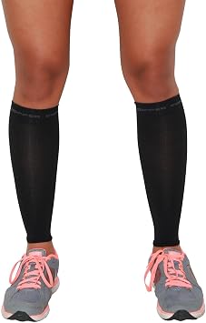 Compression Leg Sleeves with Copper - PureCompression Running Compression Copper Sleeves for Runners
