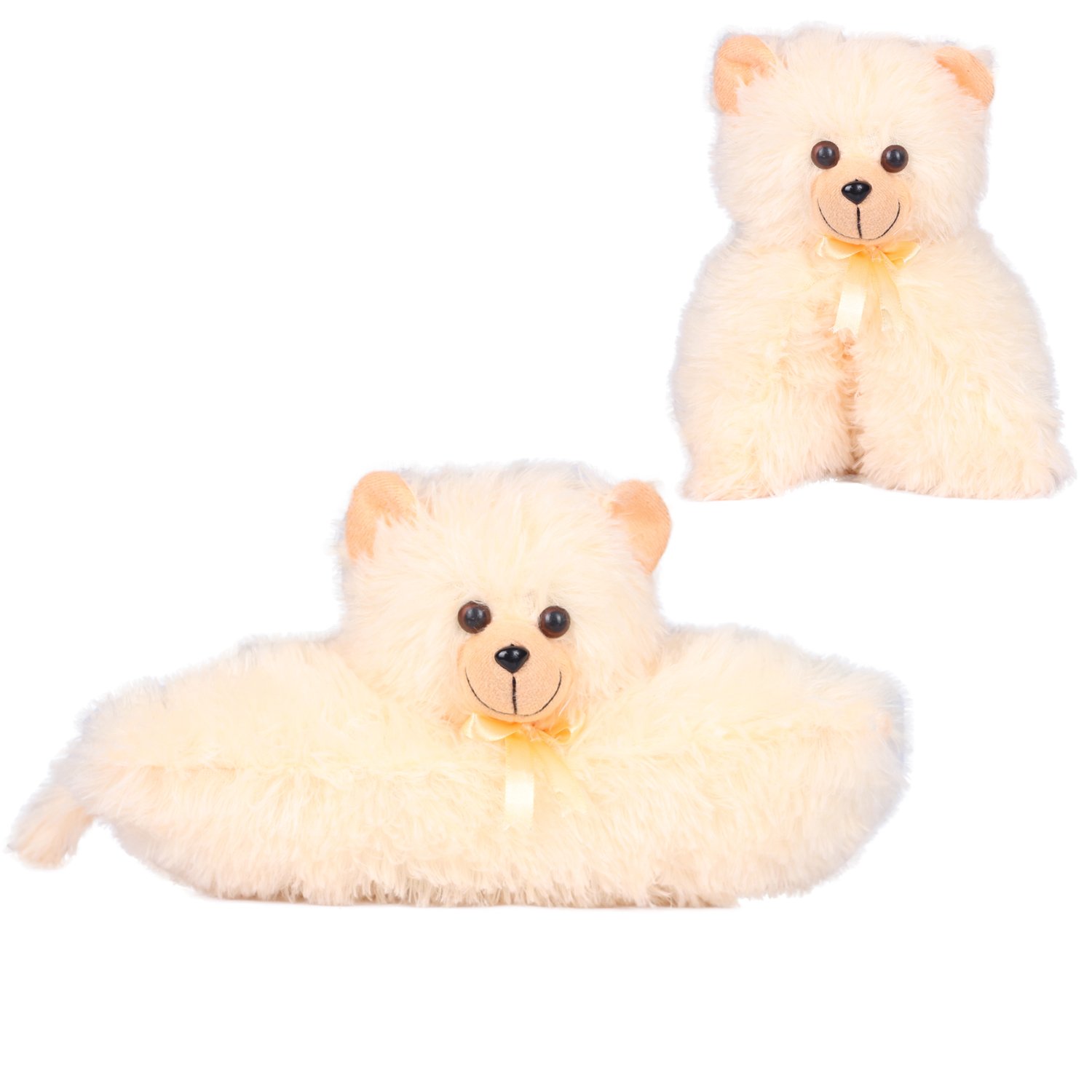Ultra Cat Cushion, 28cm (Cream)