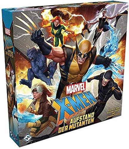 Asmodee X-Men Raise of Mutants, Juego básico, Juego de conocedores, juego de estrategia, alemán