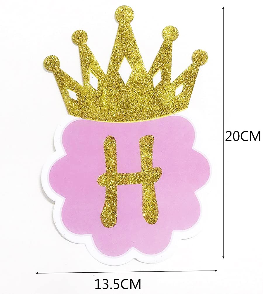Party Propz Pink Happy Birthday Decoration Kit for Girls 46pcs Combo Banner (cardstock) Golden Foil Curtain Balloon Metallic Confetti Girls Birthday Decoration Items/Kids Birthday Decoration Items 2