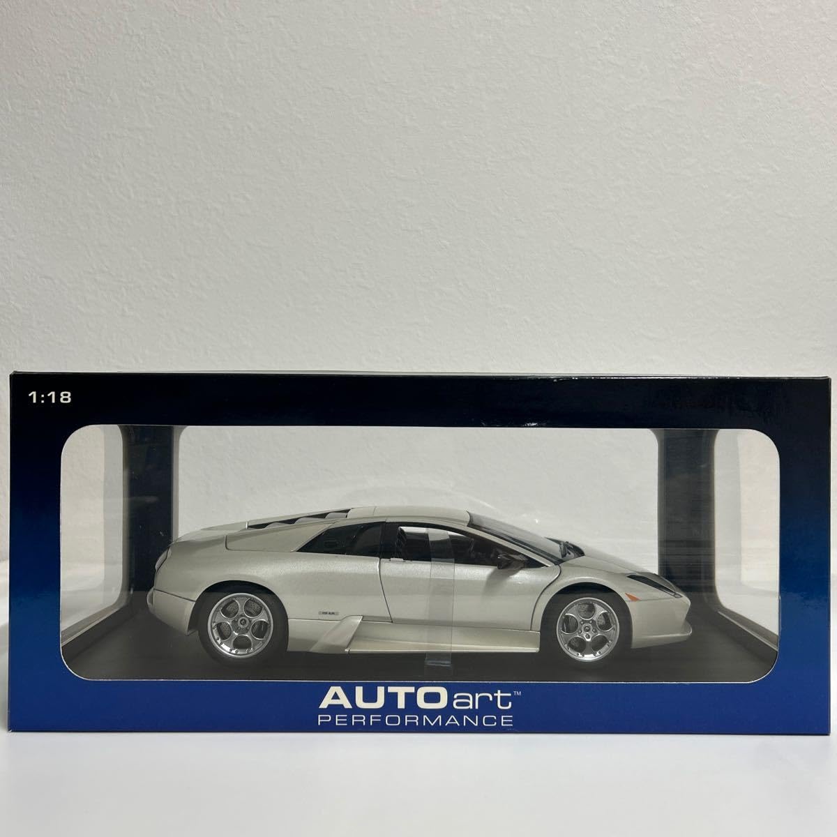 Amazon | AUTOart 1/18 Lamborghini Murcielago Balloon White V12 6.2