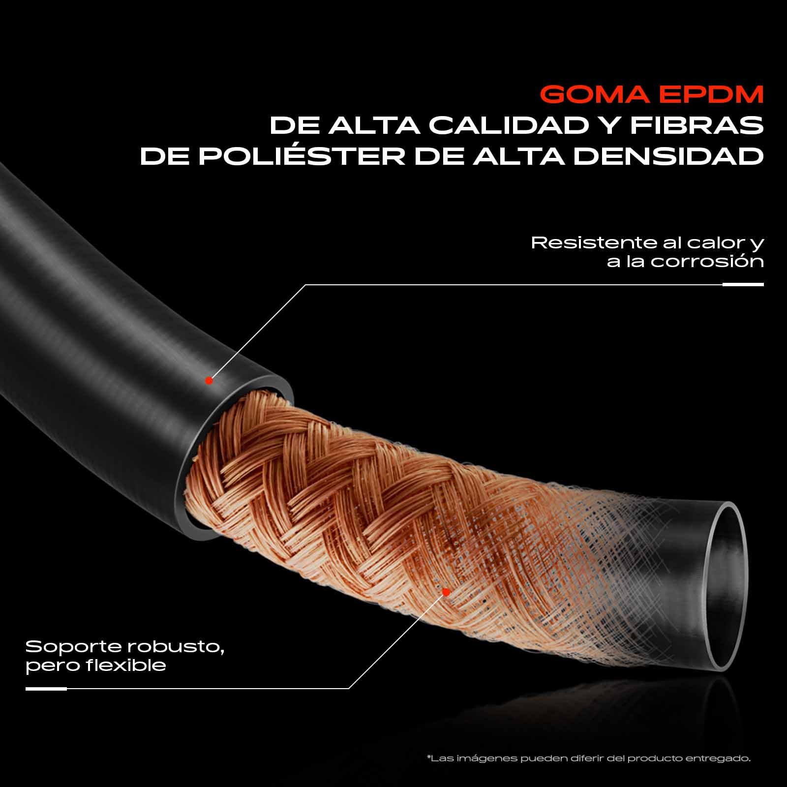 Frankberg Manguera de refrigerante manguera del motor delantera | Compatible con: M.i.n.i R.o.a.d.s.t.e.r R59, M.i.n.i Clubman R55, M.i.n.i R56, M.i.n.i Paceman R61