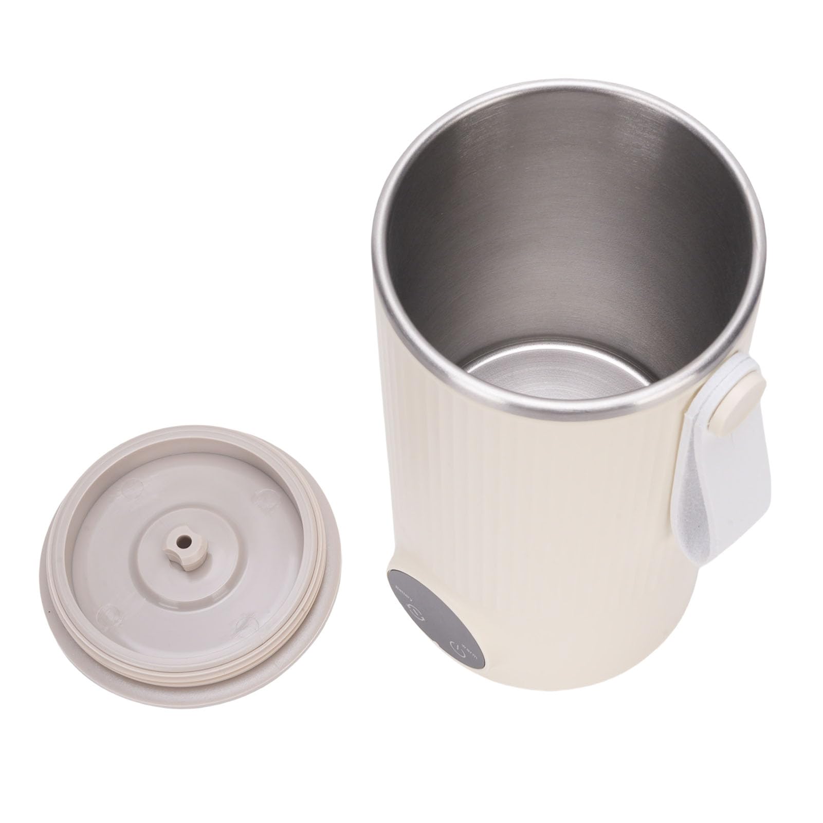 Chrees Chauffe-biberon portable anti-fuite, chauffage uniforme, mousseur à lait électrique, mélangeur pour voyage, ABS, 1 pièce