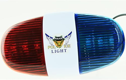 Miniatura 2 de LEAGY Bocinas de bicicleta Bell para niños adultos  Luz de sonido de policía  Sirena de bicicleta, 6 luces LED 4 sonidos luz de trompeta