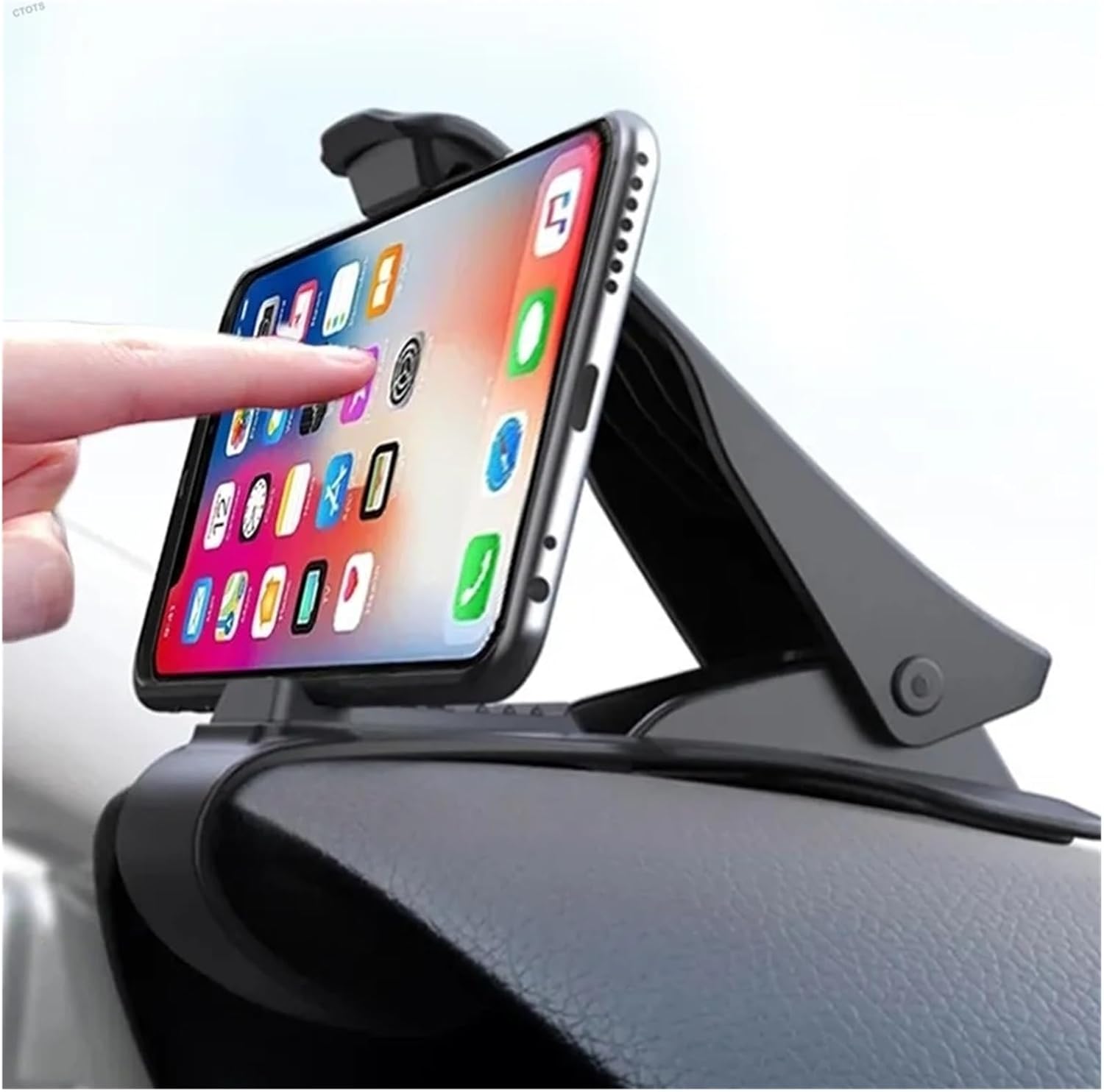 Car Holder GPS Navigation Dashboard Holder Mobile Clip Fold Holder Mount Stand Bracket