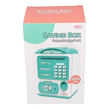 Amazon.co.jp: 子供用貯金箱 指紋認証付き電子貯金箱 自動ロック