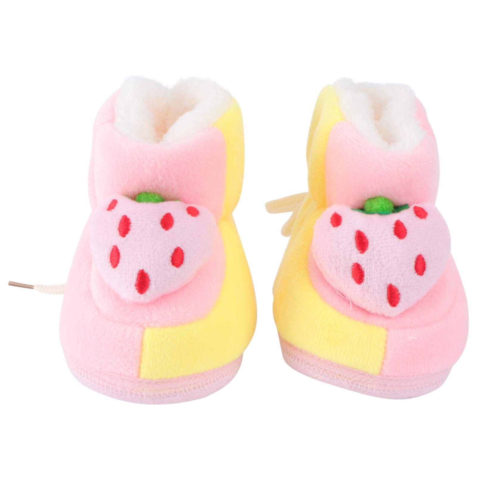 Holibanna Infant Cotton Shoes Baby Winter Warm Prewalkers Thickened Sole Non-Slip and Comfort
