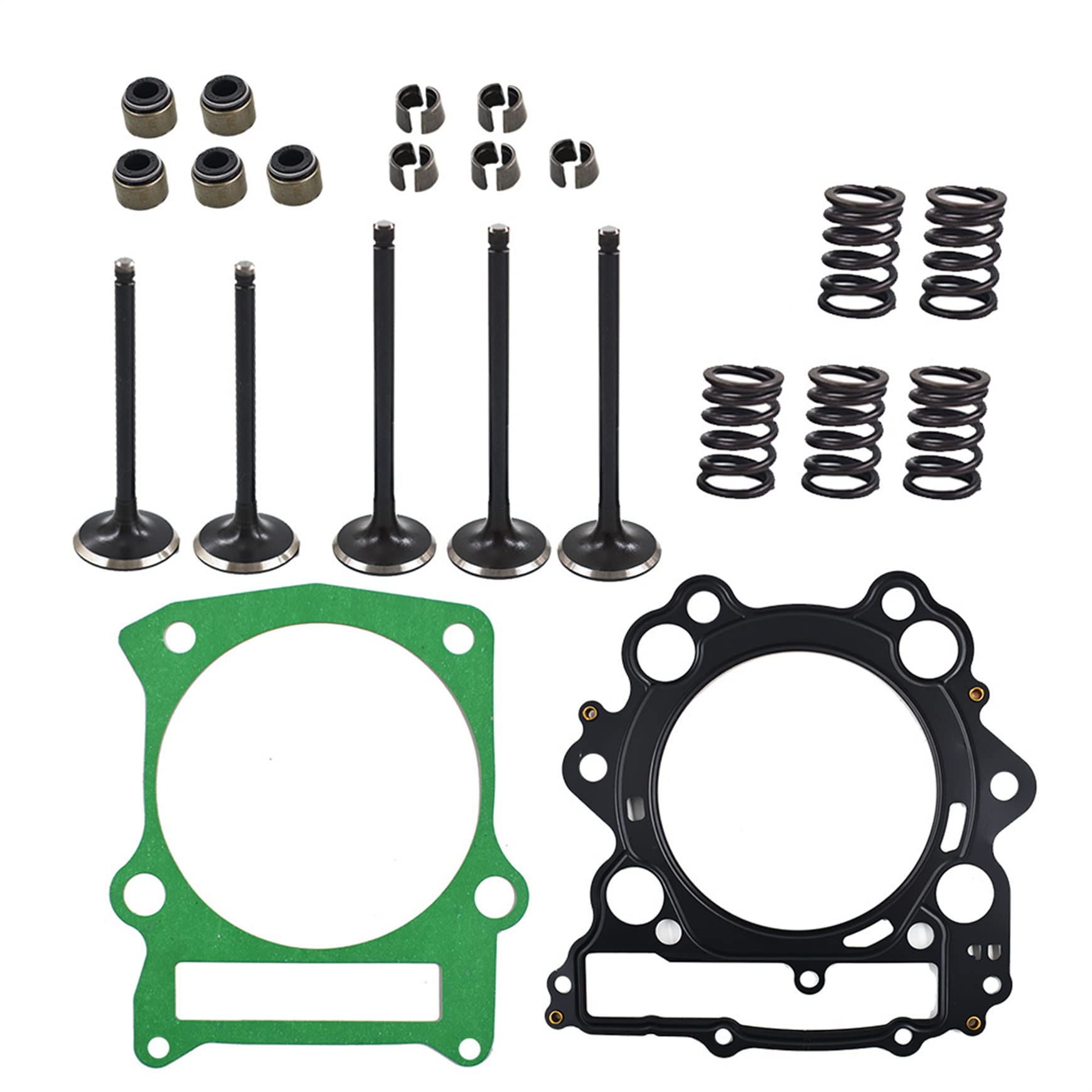 Silscvtt Cylinder Intake Valve Kit Replacement for Yamaha Raptor 660R YFM660R 4X4 2001-2005