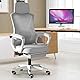 デスクチェア オフィスチェア 人間工学通気性 ゲーミングチェア PCチェア 回転椅子 いす パソコンチェア 360度回転 椅子 腰に良い 高さ調節椅子 事務椅子 在宅勤務椅子 (グレー, ビンテージ)