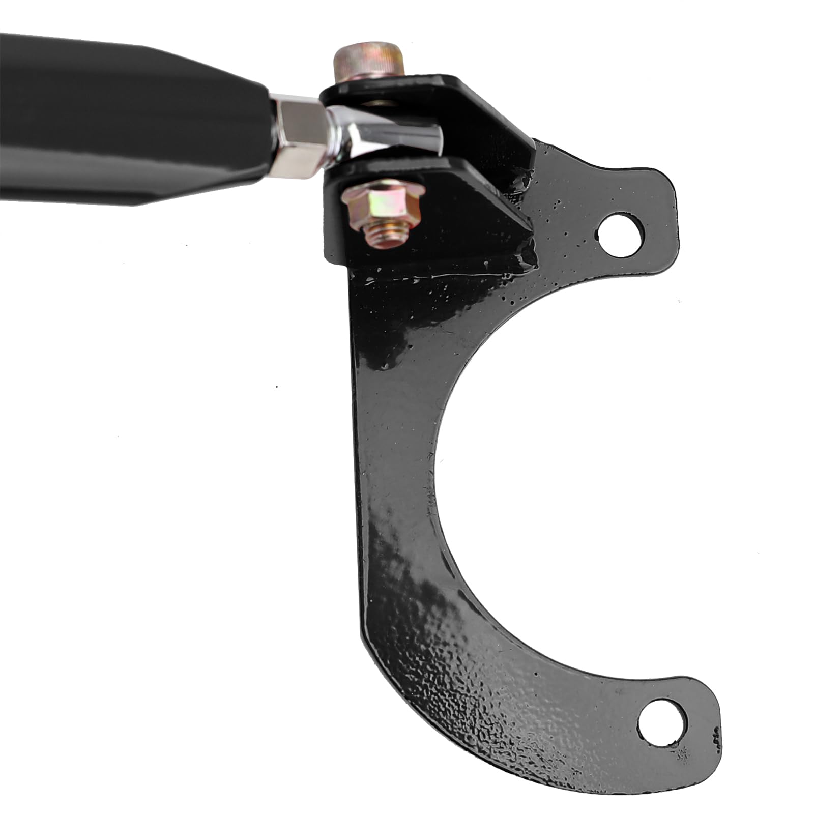 Aluminium Domstrebe Schwarz vorne 3tlg verstellb für Mazda MX-5 NA NB 1989-2000