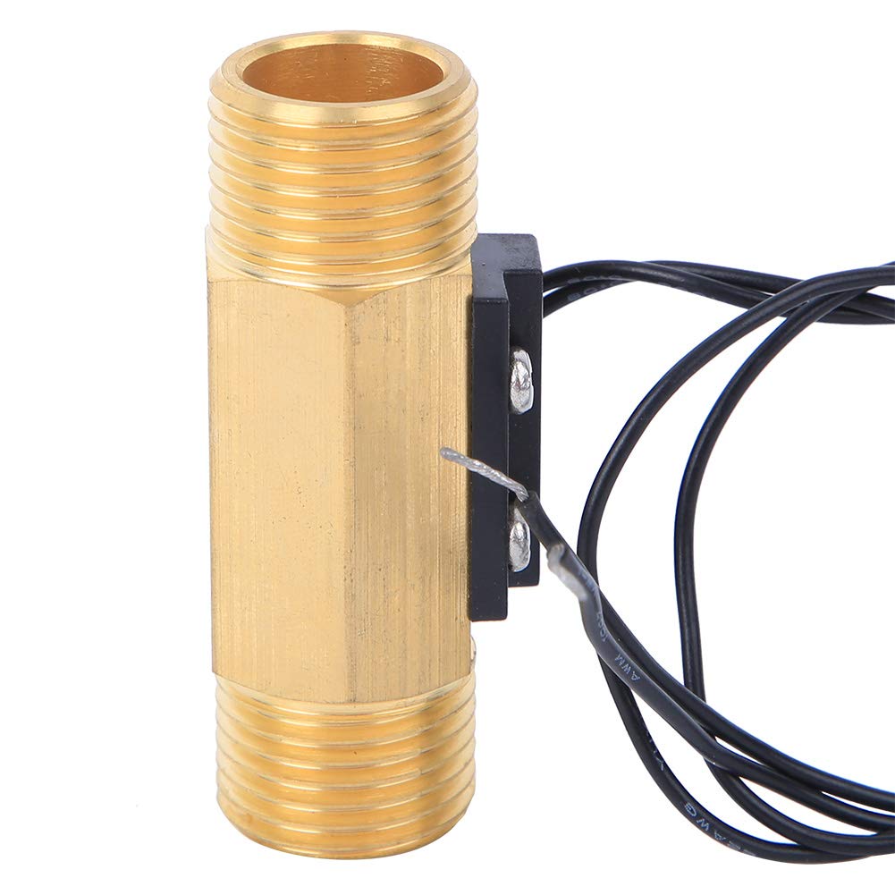 60(m3/h) Large Measuring Range Brass Water , High Flowmeter for Industrial Automation