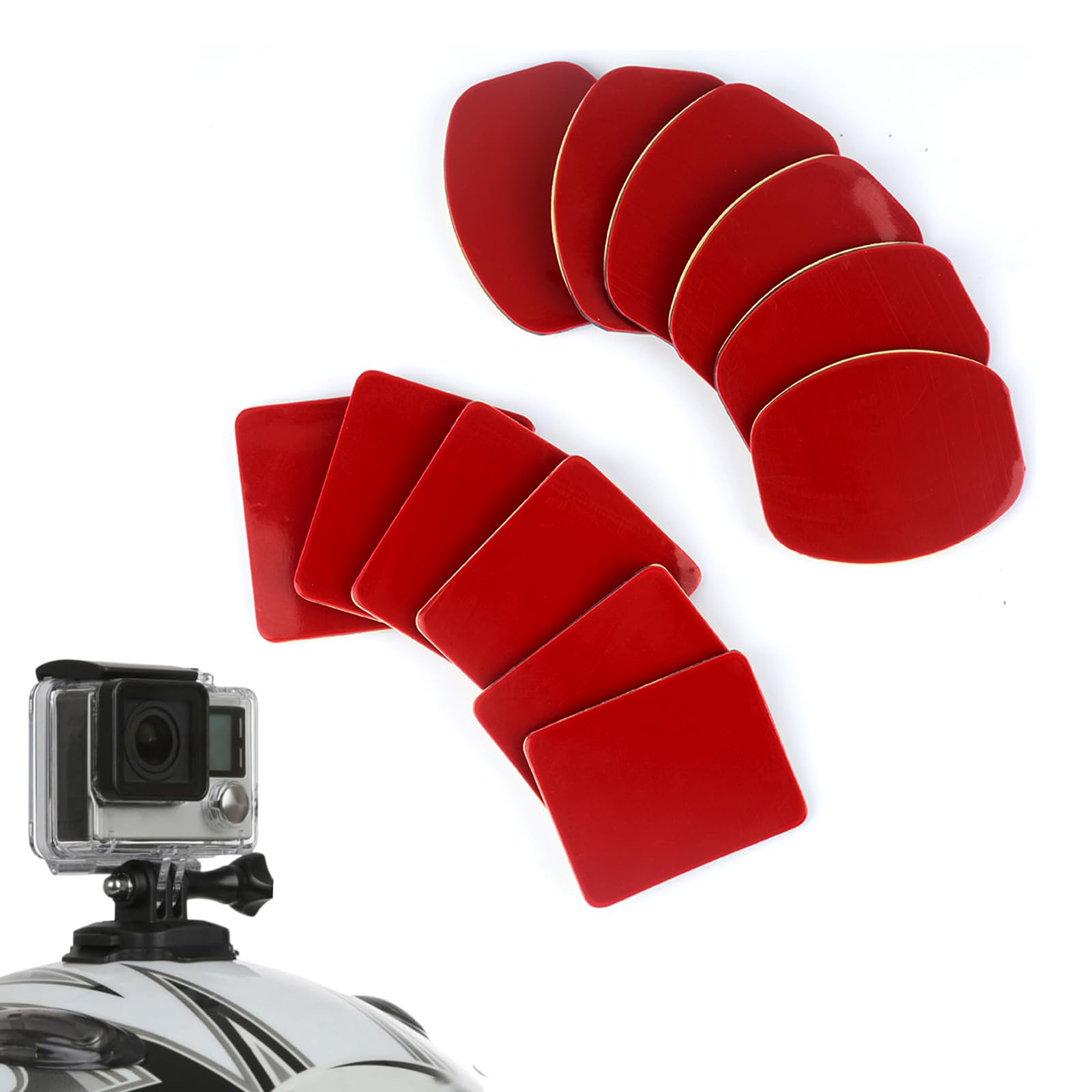 AYNKHAdhesive Pads for Nextbase Dash Cam & Action Cameras, 3M Double Sided, Pack of 12