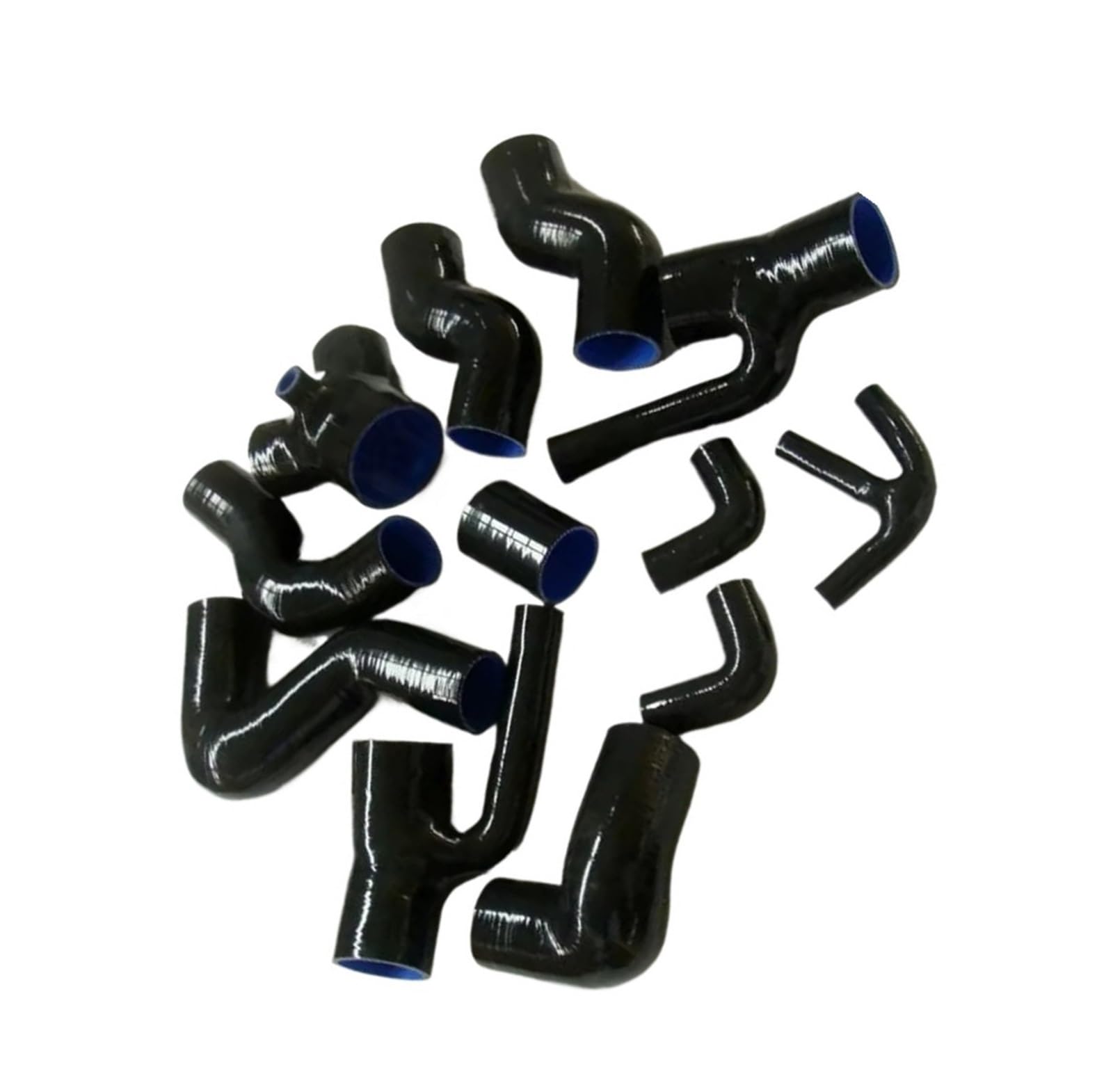 Otozum Black Car Radiator Hose Compatible With S4 Rs4 A6 B5 4B C5 For Biturbo 2.7L 1997 1998 1999 2000 2001 2002 2003 2004 2005 Boost Induction Intake Radiator Hose