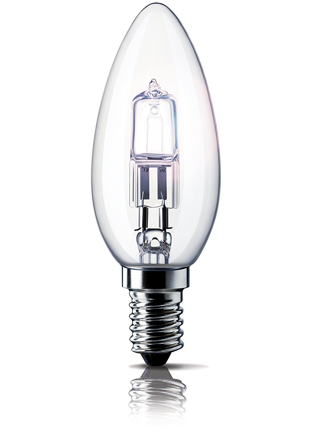 E14 Energy Saving Candle Halogen Bulb 28W H9.7 x Dia. 3.5cm