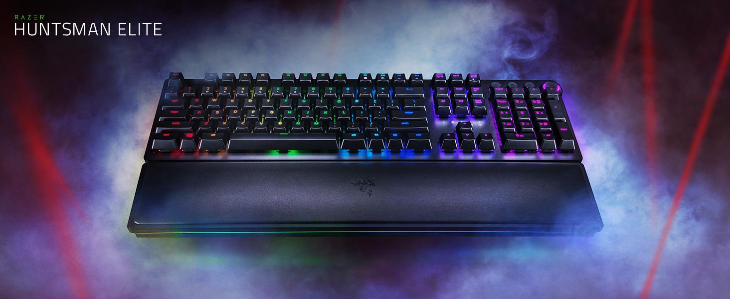 Razer Huntsman Elite Gaming Keyboard: Fastest Keyboard Switches