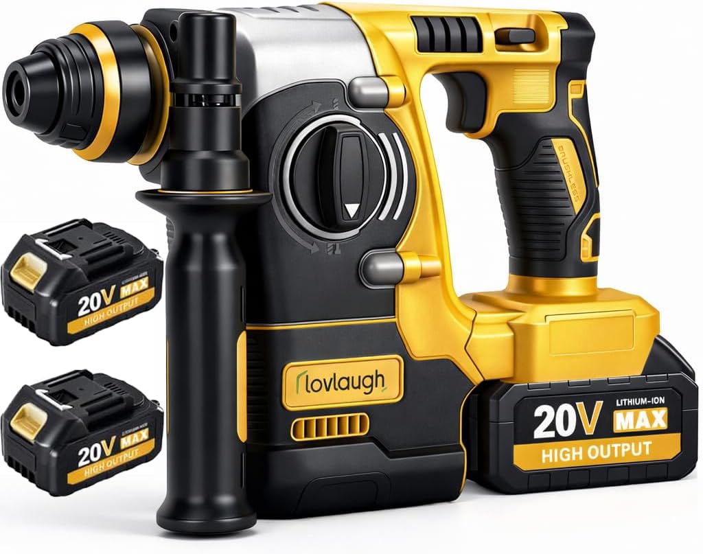 Cordless SDS Rotary Hammer Drill 20V MAX