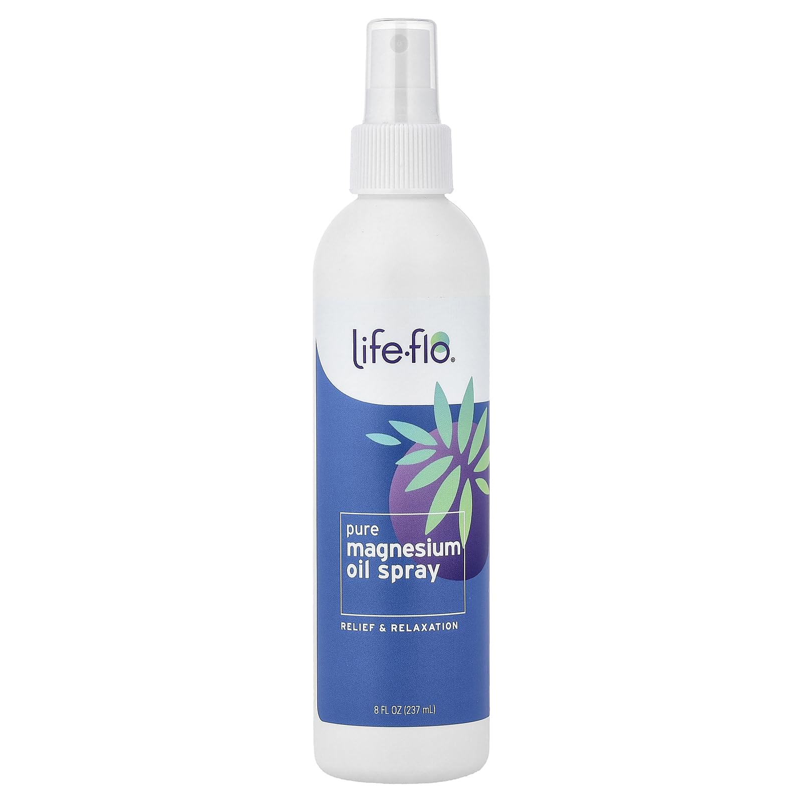Life-Flo Pure Magnesium Oil | 100% Pure Magnesium Chloride Spray from Ancient Zechstein Seabed | for Relaxing & Rejuvenating Muscles & Joints | 8oz