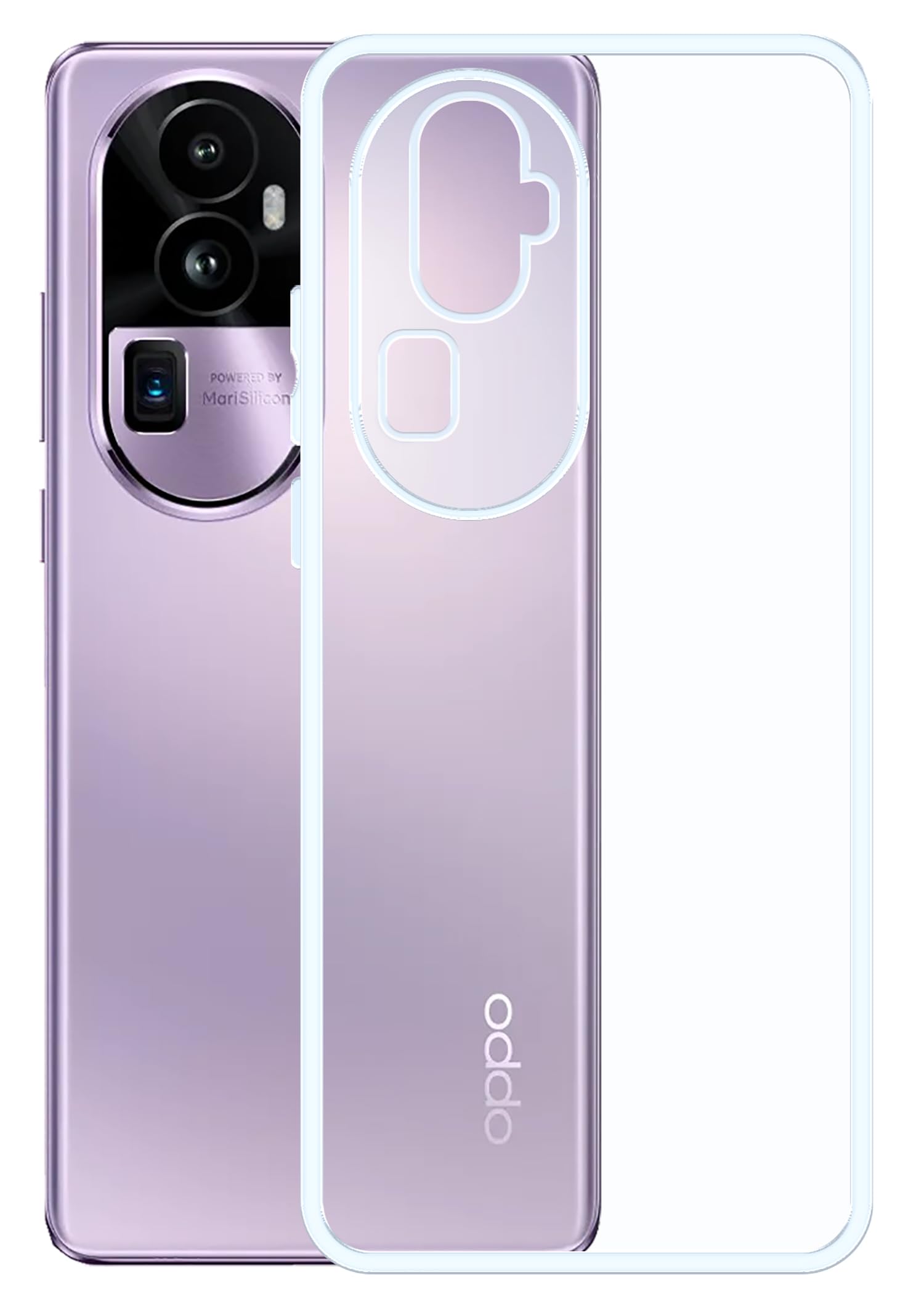 YOFO Back Cover for Oppo Reno 10 Pro Plus (5G) 2.0 MM (Flexible|Silicone|Transparent|Full Camera Protection) (B0CKBNGBF7) Amazon Price History, Amazon Price Tracker