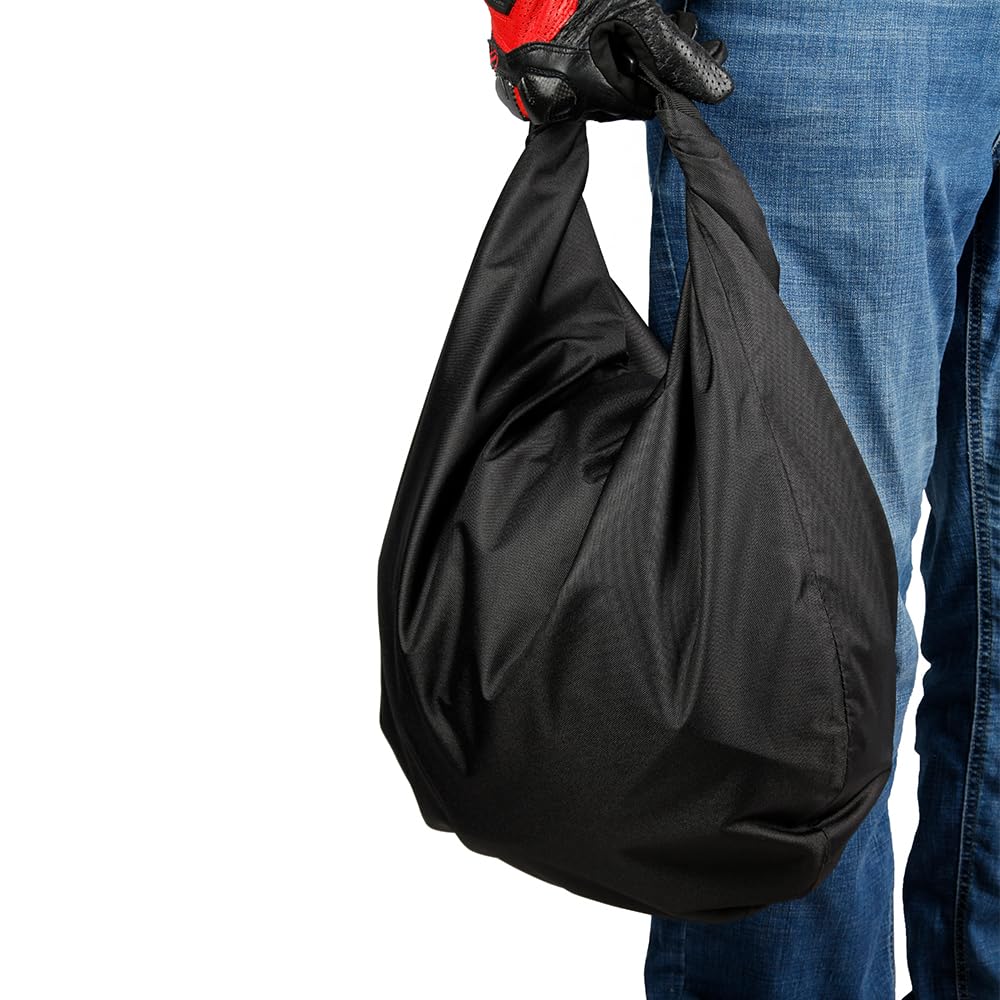 GOTOTOP Oxford Motorcycle Helmet Bag 30L Large Storage Foldable Helmet Carrying Bags with Lock