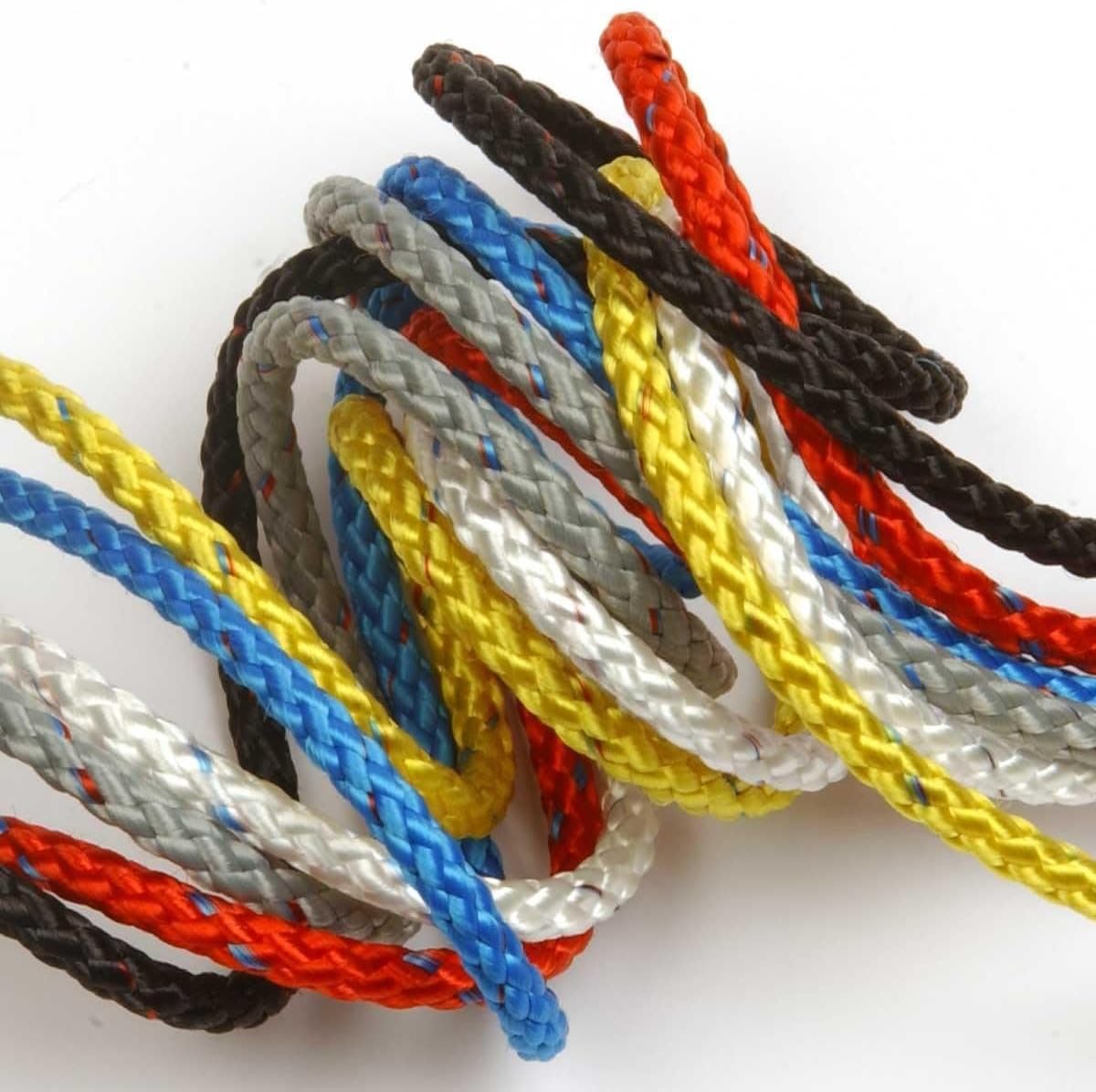 5mm 8 Plait Pre Stretched Polyester Rope by Kingfisher, Low Stretch Sailing Line for Halyards and Control Lines, Strong Marine Rope