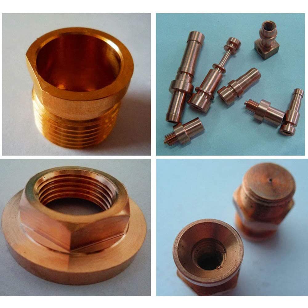 Asta Tonda in Rame Puro, Diametro Metallo Cu Nudo 13-18 Mm per Hobby Artigianali in Metallo, Lunghezza 500 Mm/Diameter 13