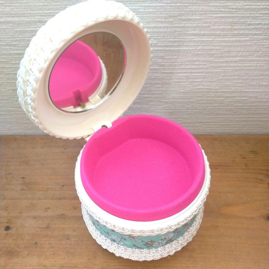 レトロ オルゴール 小物入れ うさぎ