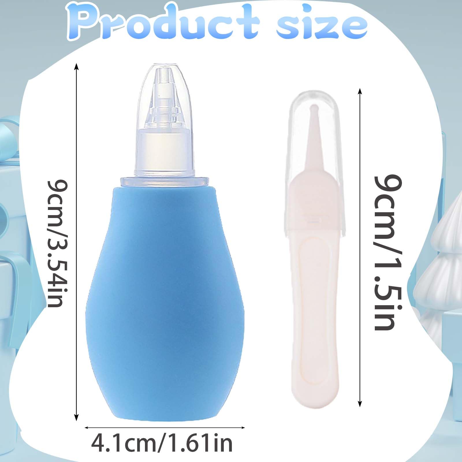 3Pcs Snot Sucker Newborn, Baby Snot Sucker, Snot Sucker, Nasal Aspirator Baby, Nasal Aspirators, Baby Nasal Sucker - Image 2