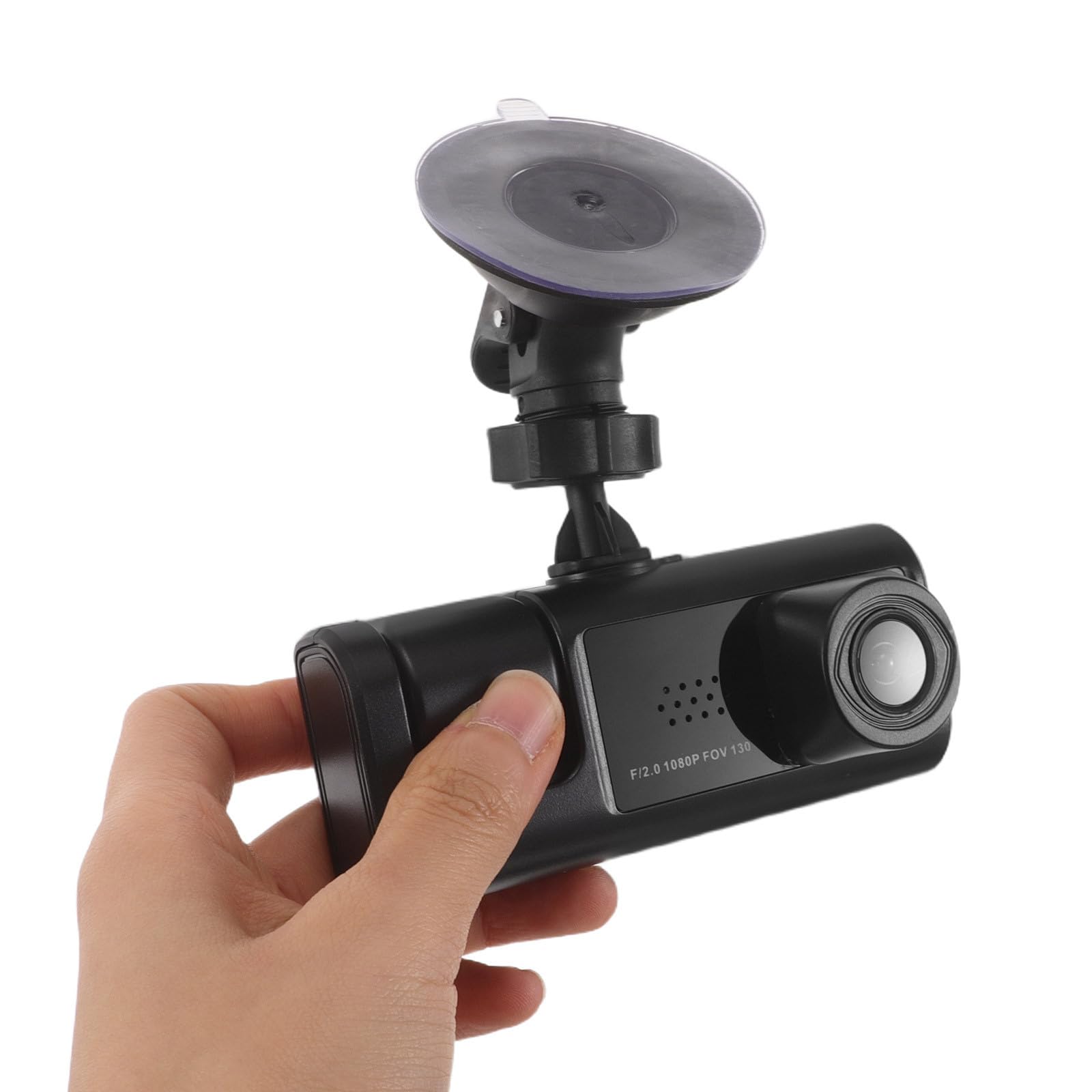 Cámara de Tablero para Coche y GPS Integrado Negro ABS 2 Pantalla
