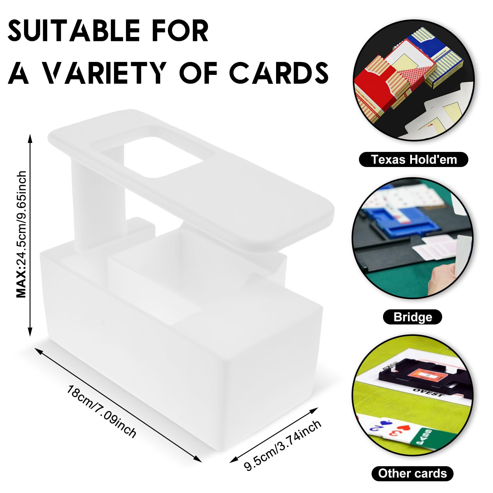 Soporte para escáner de tarjetas de deporte portátil – Escáner – Soporte para escanear rápidamente y comprobar el precio compatible con la caja Mana (extensible)