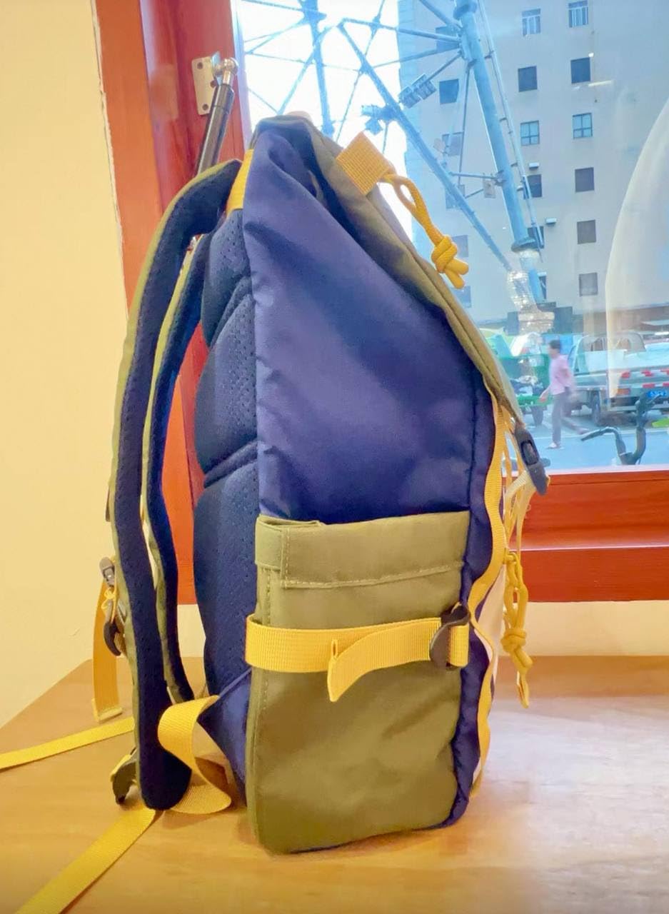 zoy zoii Wanderrucksack für Kinder, Schulrucksack für Kinder, Wanderrucksack, Schulrucksack für Kinder, mit Outdoor-Design, Kindergartenrucksack, grün, Large
