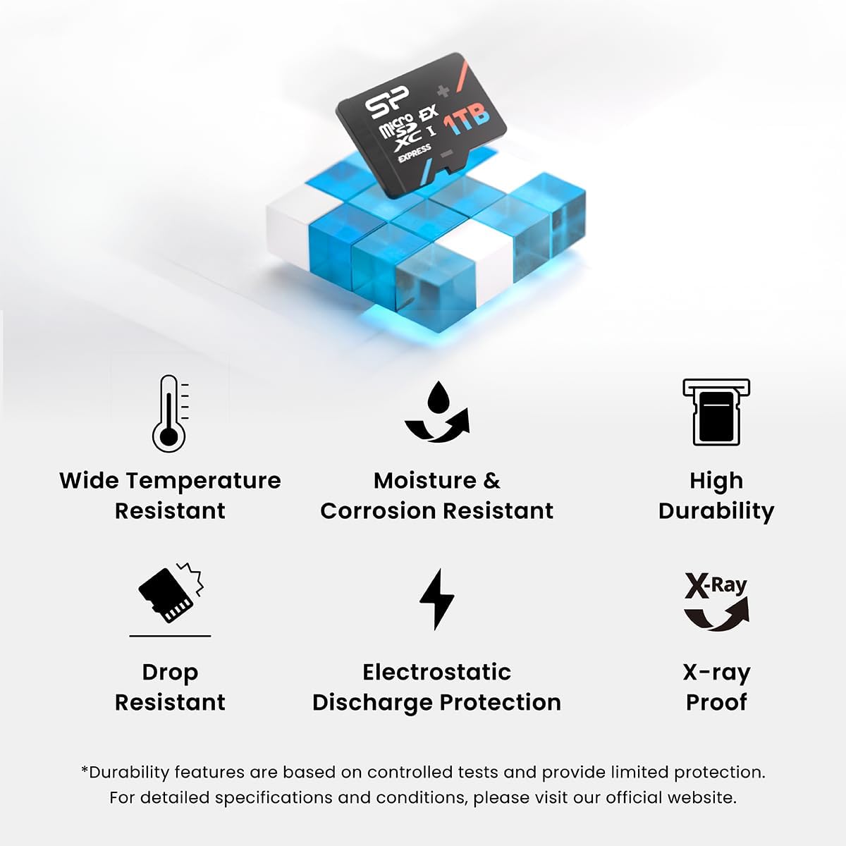 Silicon Power microSDXC Express Card 512GB Read up to 880MB/s Up to 700MB/s Write Compatible w/Switch 2 (Adapter NOT Included) SP512GBSTEI31V10