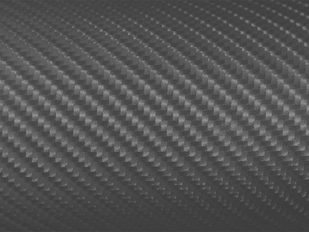 Rwraps 4D Carbon Fiber Vinyl Car Wrap Film Sheet Roll with Air Release Technology - 5ft x 20yd, Gray