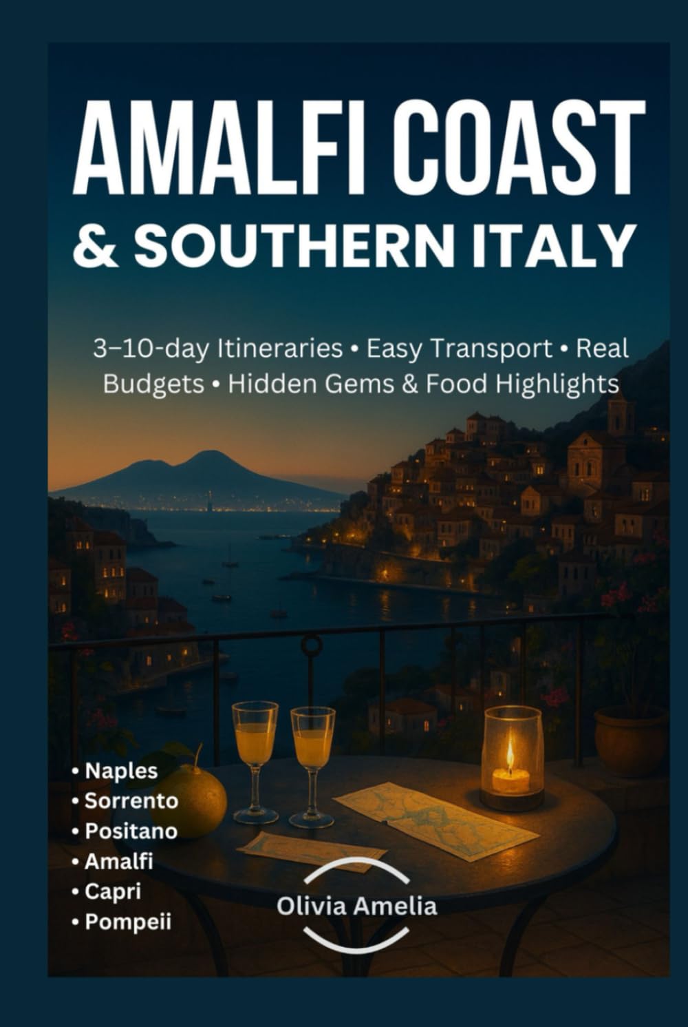 Amalfi Coast & Southern Italy: Naples, Sorrento, Positano, Amalfi, Capri, Pompeii: 3–10-day Itineraries, Easy Transport, Real Budgets, Hidden Gems & Food Highlights