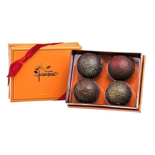 Caja de regalo de 4 bombas de chocolate caliente de celebración