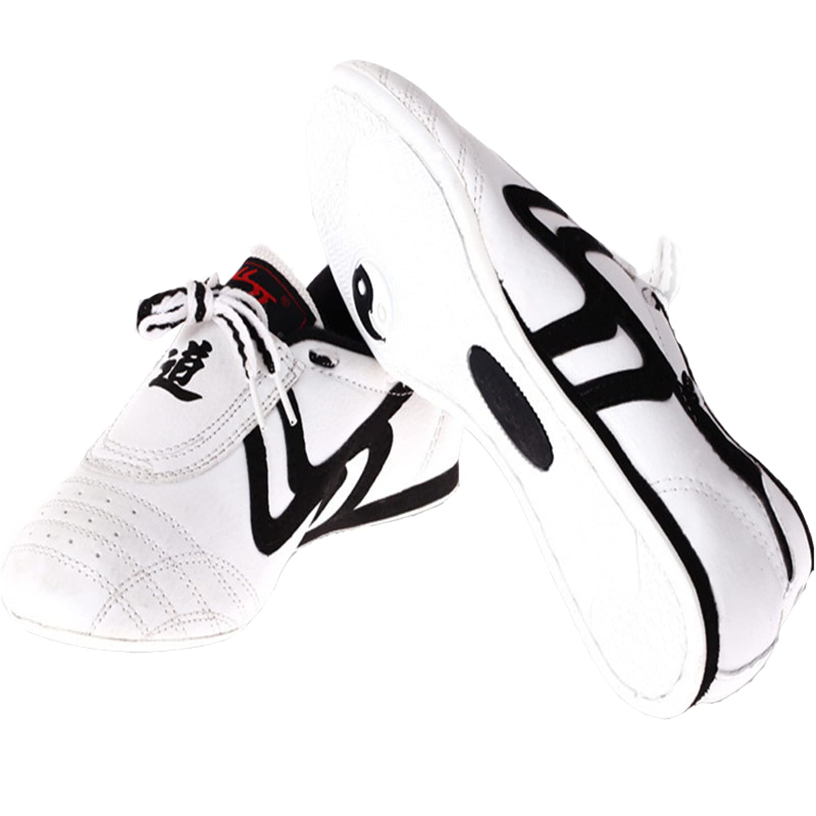 Zapatos de Taekwondo Transpirables Ligeros,Zapatillas de Entrenamiento de Artes Marciales para Hombres Mujeres Niños