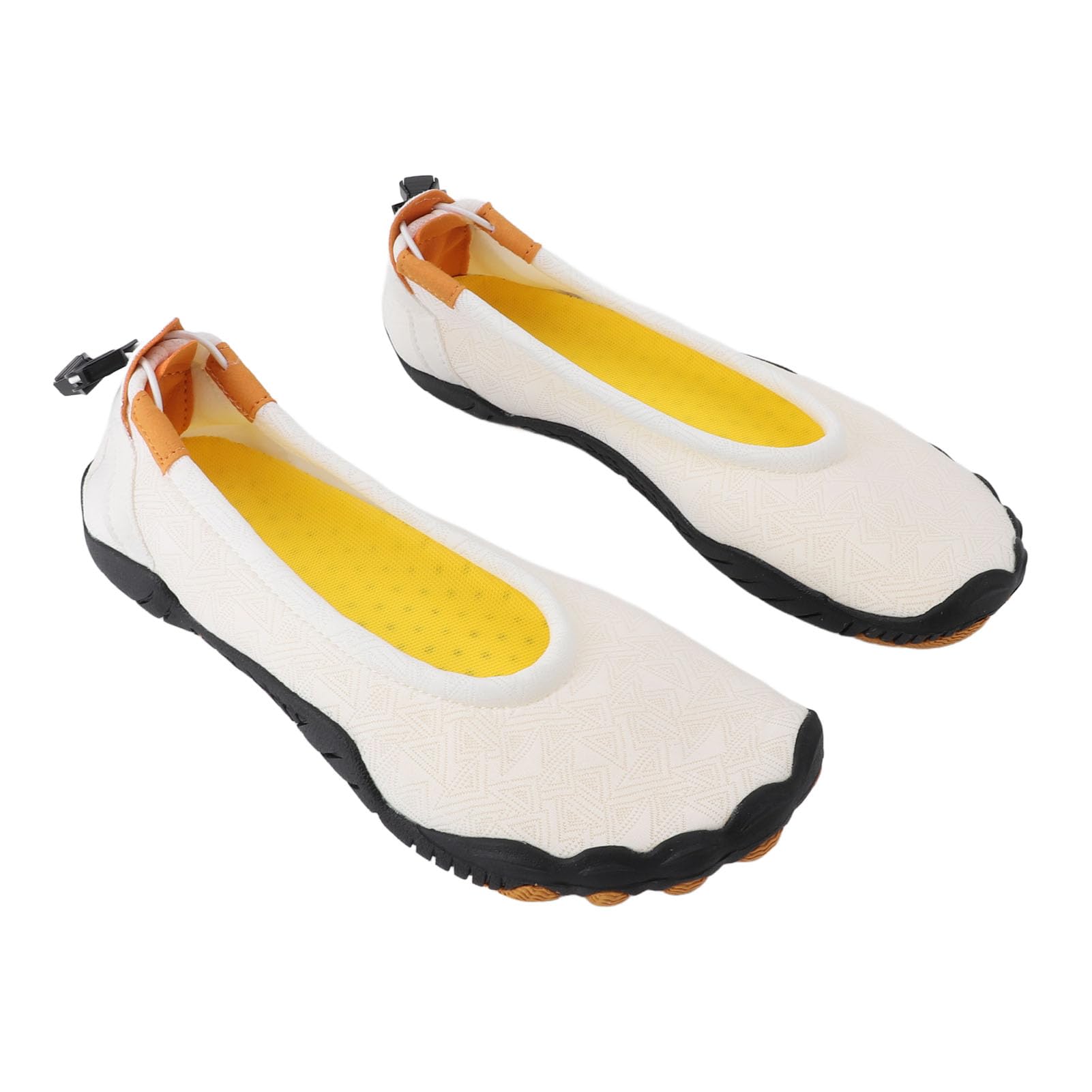 SPYMINNPOO Water Shoes, Breathable Rubber Nylon Stretchy Beach Shoes Quick Dry Anti Slip for Surfing Swimming Diving Wading (42)