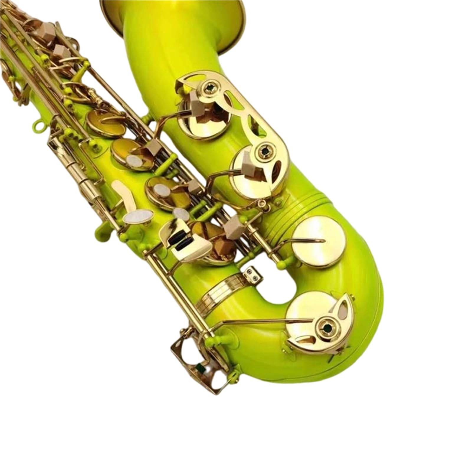 Saksofony Instrument Saksofon Tenorowy Z Futerałem I Wszystkimi Akcesoriami(3/4)