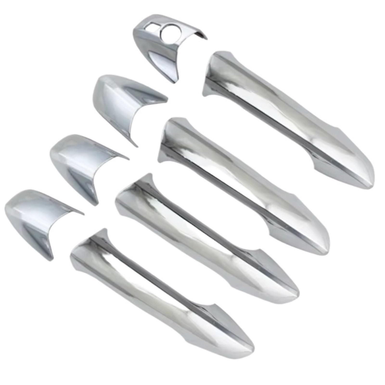 TRGDFDAA Door Handle Trims Covers Compatible with Benz for GLA Class X156 2013 2014 2015 2016 2017 2018 2019 Decoration Door Handle Cover Paste Style Accessories