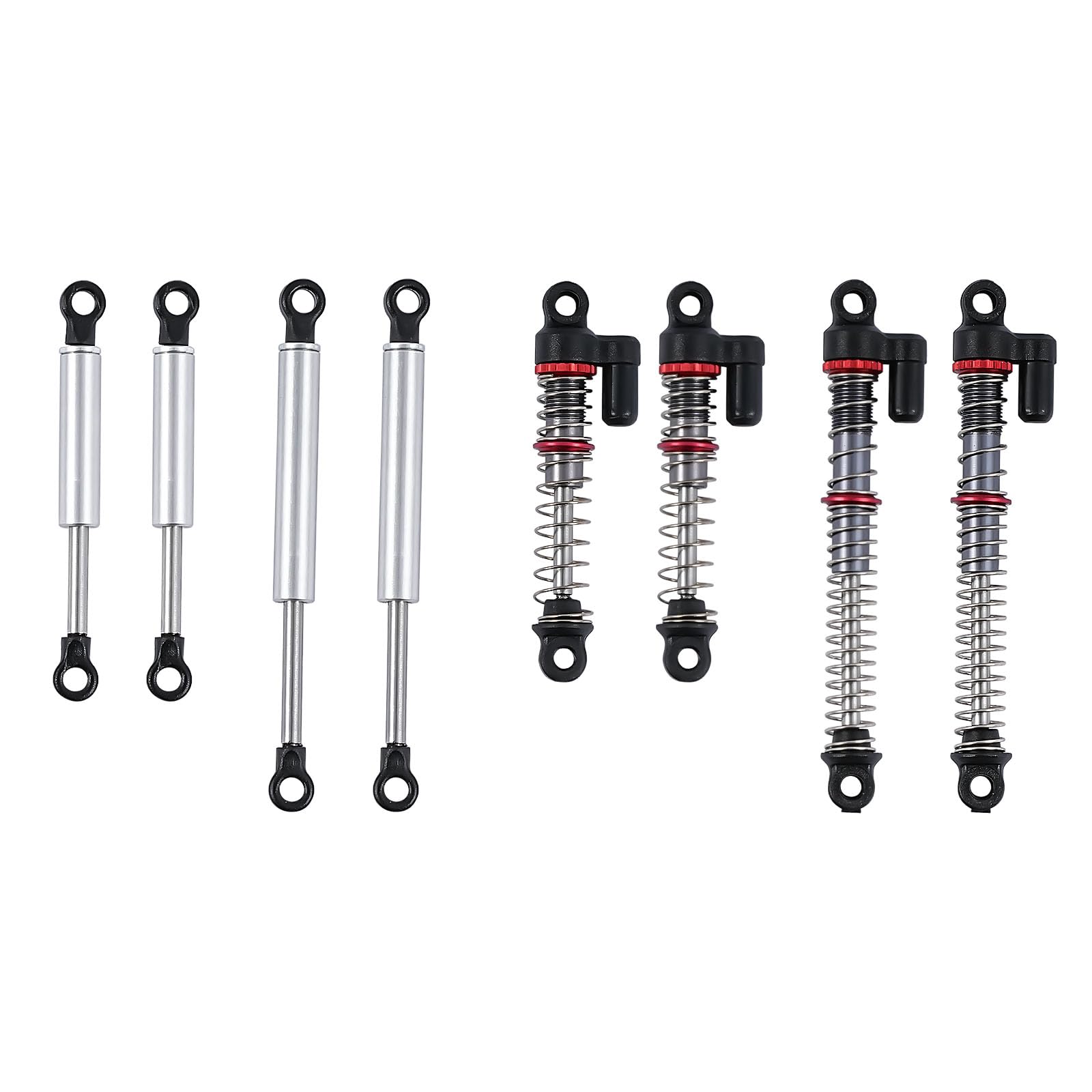 Amazon.com: 8pcs Aluminum Shock Absorber Kit for Upgrade 1/28 RC