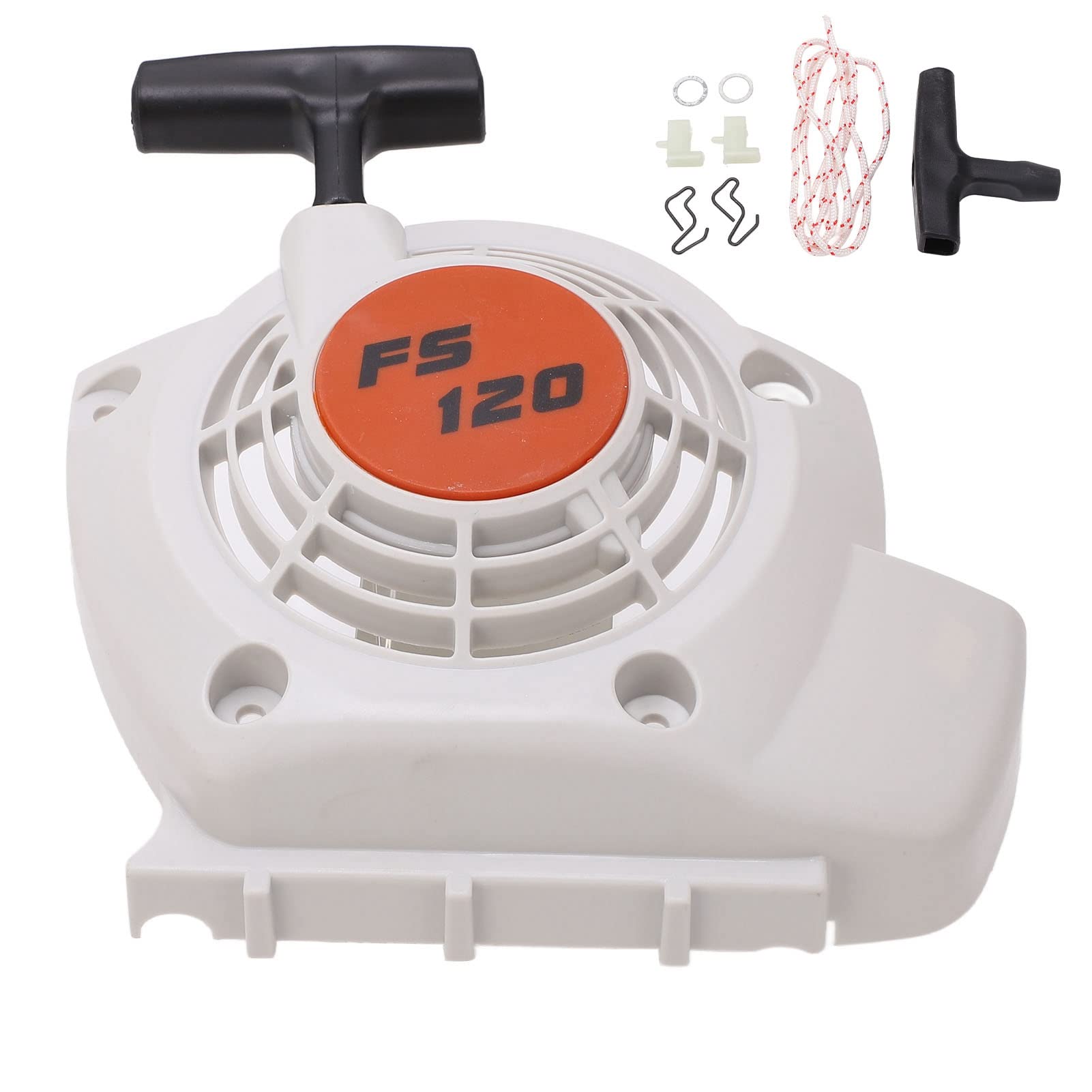 FTVOGUE Conjunto de Arranque de Repuesto ABS Juego de Arranque de Retroceso Alta Dureza Resistente a la Corrosión Prueba de Desgaste para Cortadora de Césped FS120 FS200 FS250 Uso Agrícola y Forestal