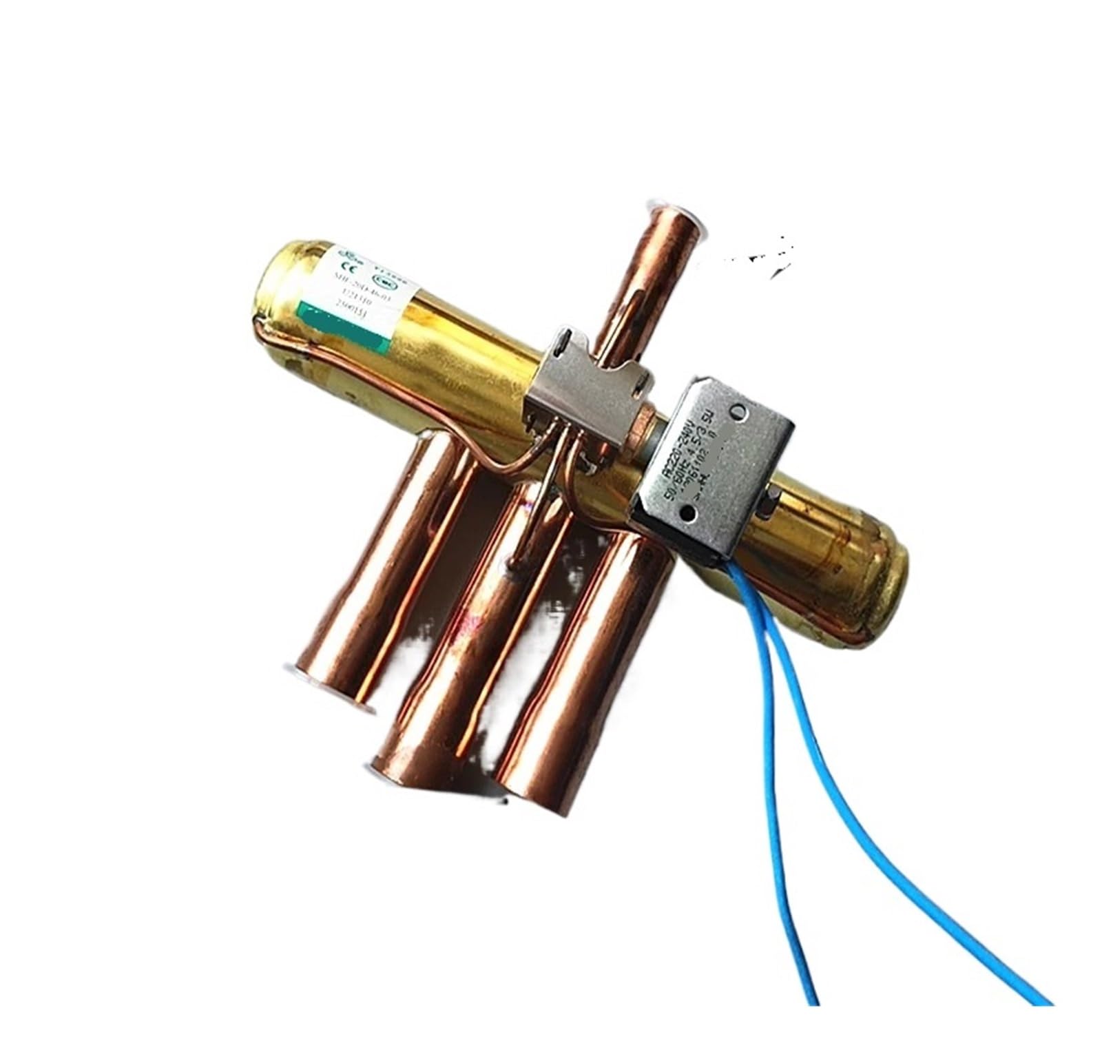 Hizon Shf-20D-46 5P Four-Way Heat Pump Reversing Valve With Coil，Compatible For Sanhua ， Ac220v 1-5P Air Conditioning(Shf-20D-46 5P)