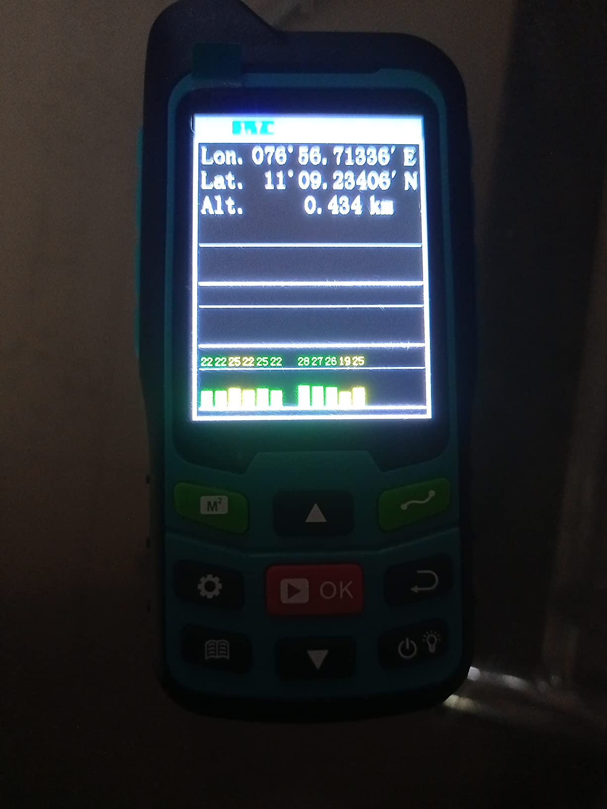 Handheld GPS GLONASS BEIDOU Length and Land Area Measure Calculation