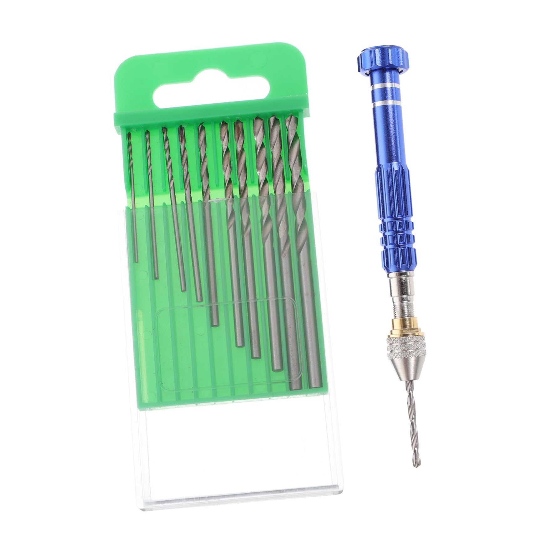 ARTIBETTER 3 Sets Micro Drill Bits Tool Repair Pin Vice Drill Watch Small Drill Bits Mini Drill Pin Vise Hand Drill Hand Drill for Jewelry Manual Hand Drill Pen Drill Craft Drill Zinc Alloy
