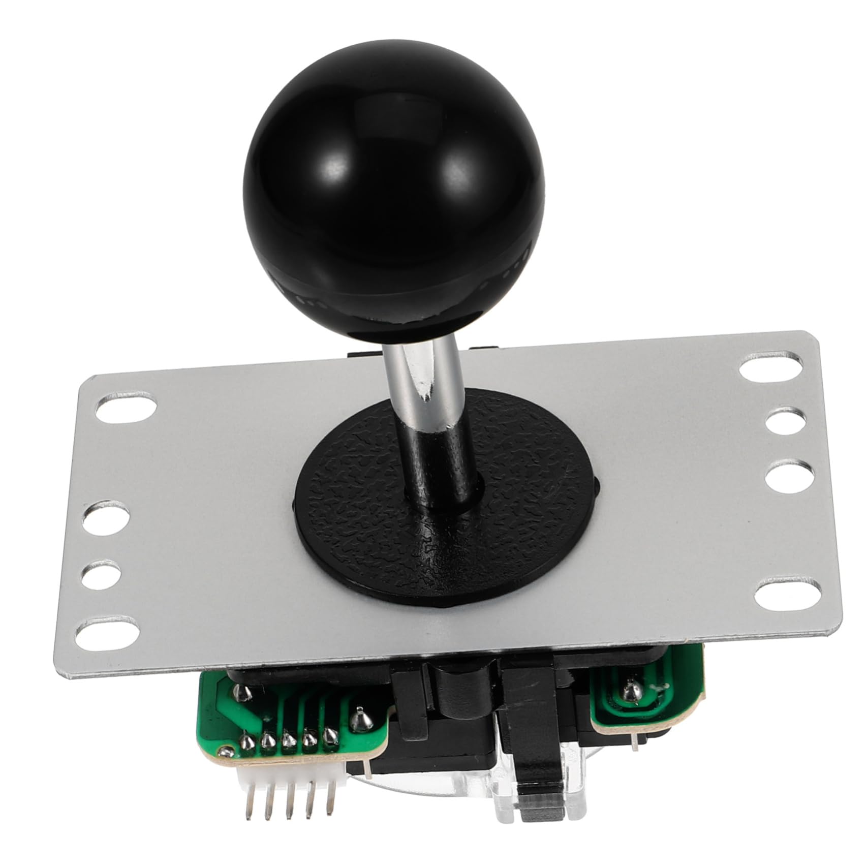 YARNOW Joystick Nero Simulatori di Gioco Game Conter Sticks Joystick di Ricambio per Console di Gioco Scheda di Circuito ABS