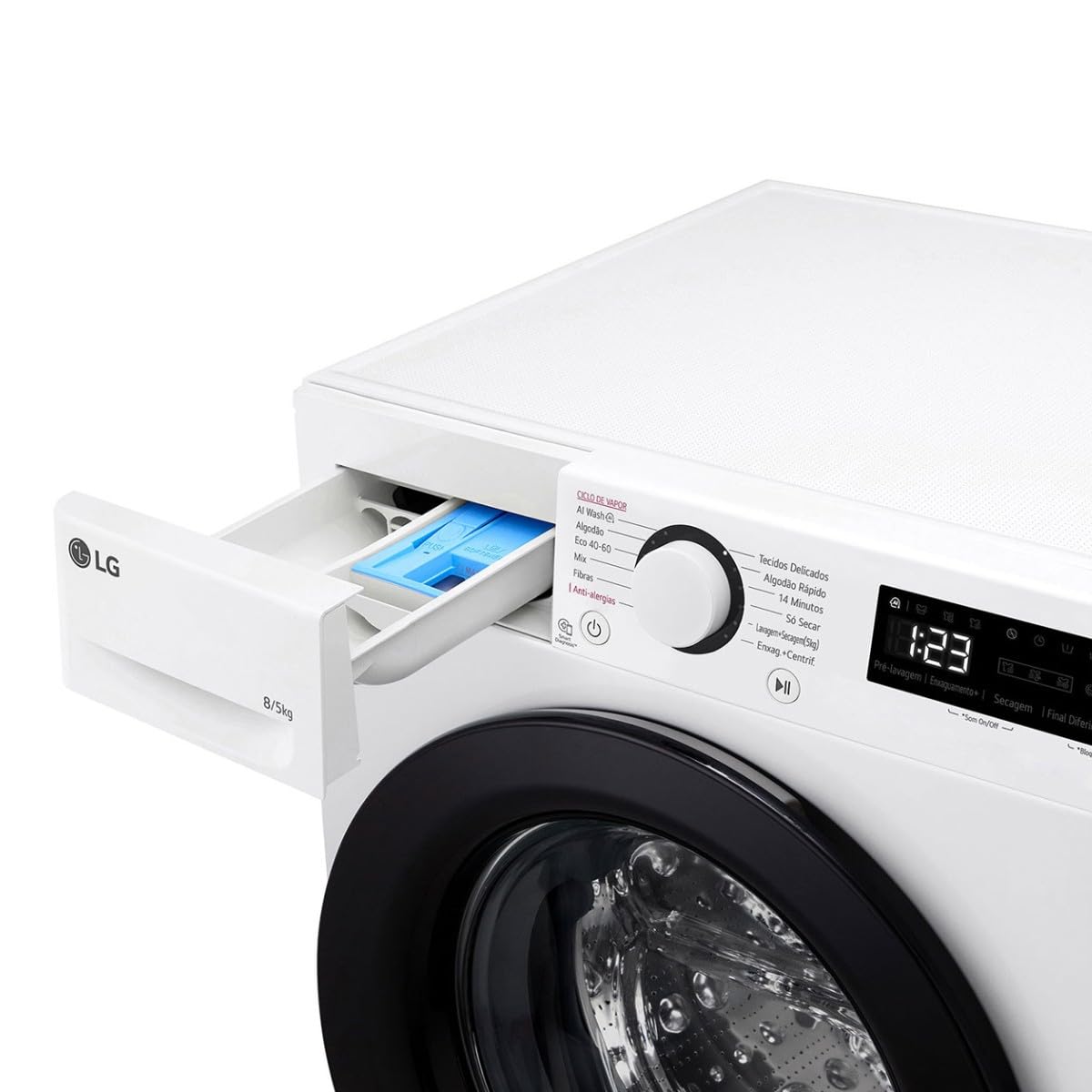 Lavasciuga LG F2DR5S8S6W 8KG 1200RPM Bianca