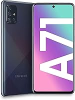 Vista 1 de Samsung Galaxy A71 A716U 5G 128GB, GSM desbloqueado, cubo prisma negro (renovado)