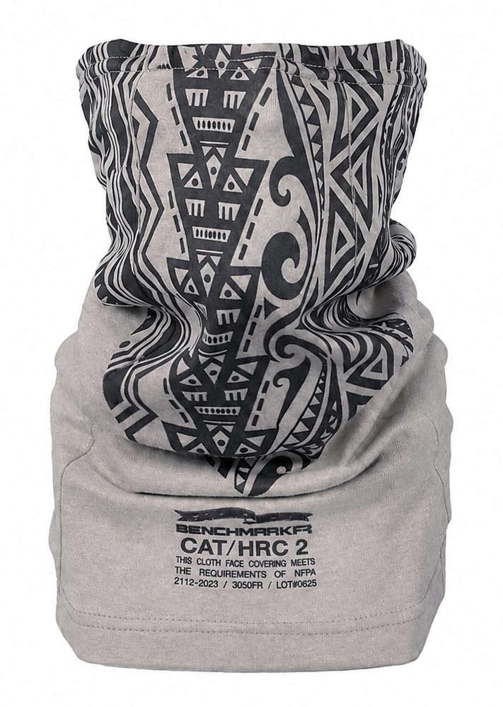Image of BENCHMARK FR Flame Resistant Face Mask Neck Gaiter - CAT2 - Made in the USA