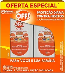 OFF! Family Loção Repelente de Insetos e Mosquitos 2 x 100ml