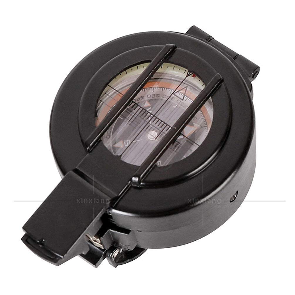 Beau Boussole Portable, Boussole D'équipement de Voyage en Plein Air pour La Randonnée, La Chasse, l'escalade, La Conception Lumineuse Durable