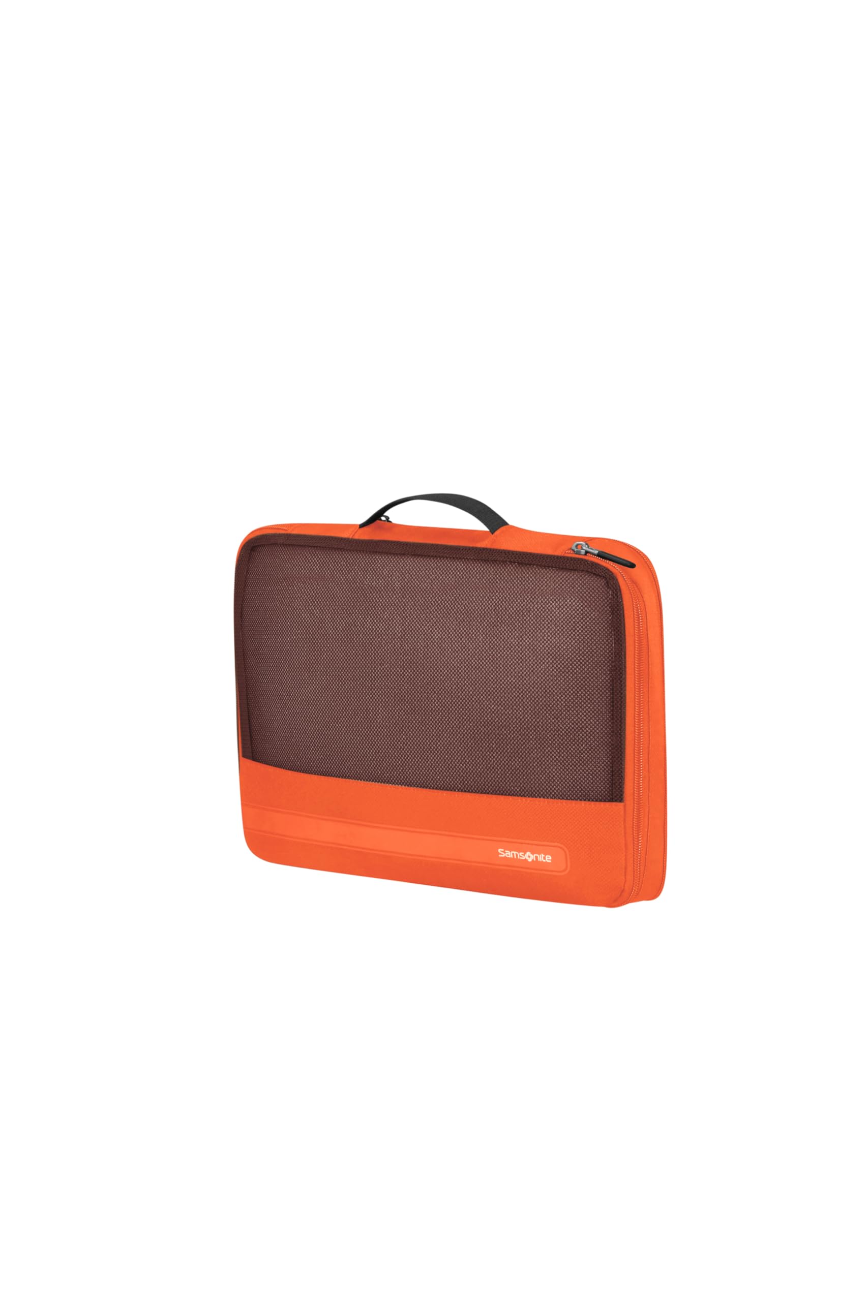 Samsonite TA Revolution - Cubes de Rangement Lot de 3, Organisateur de Voyage & Valise de Qualité, Cubes de Rangement pour Vacances, Organisateur de Bagages pour Valise et Sac à Dos, Orange